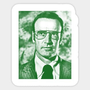 Richard Anderson - art drawing// green solid style Sticker